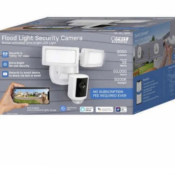 FEIT Other - Feit Electric LED 1080P HD Smart Flood Security Light